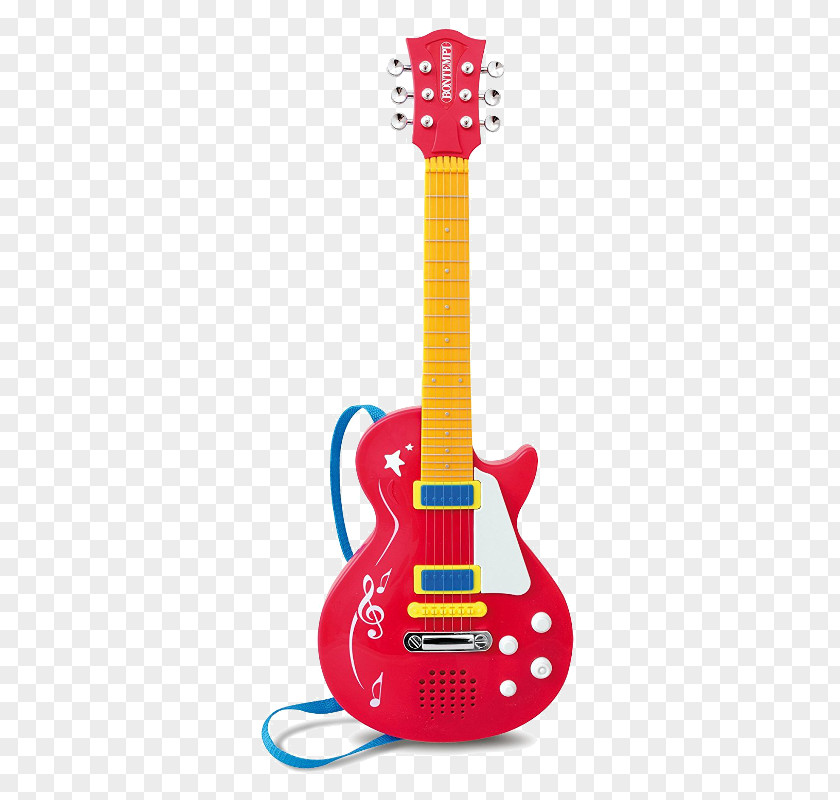 Bontempi Toy Instruments Electric Guitar 20 X 56 4cm Electronic Rock With Whammy Effect Dim String PNG