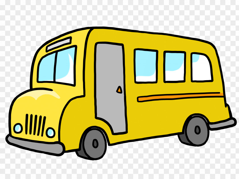 Bus School Clip Art Openclipart Free Content PNG