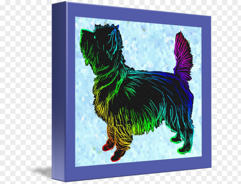 Cairn Terrier Dog Breed Art PNG