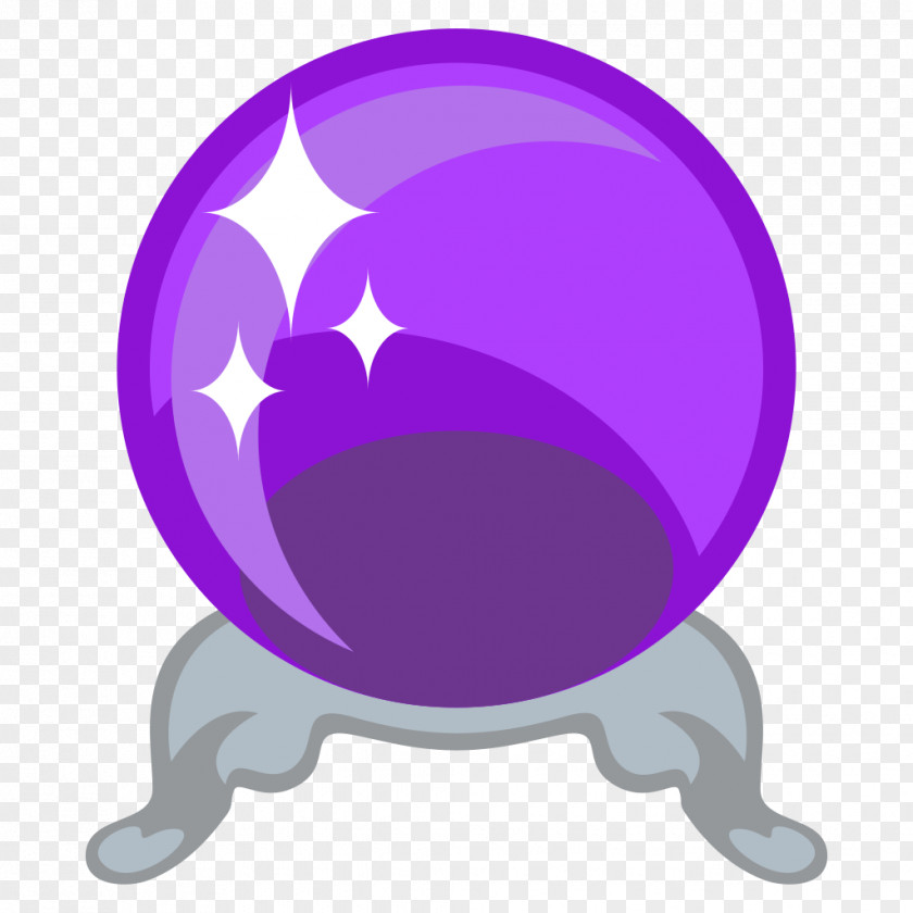 Crystal Social Media Emoji Ball Text Messaging Sticker PNG