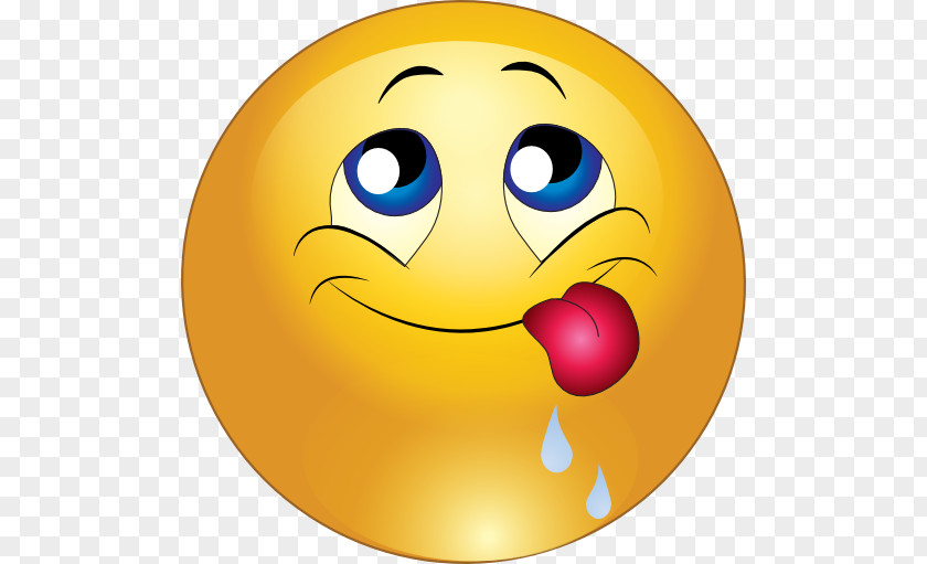 Delicious Smiley Emoticon Emoji Clip Art PNG