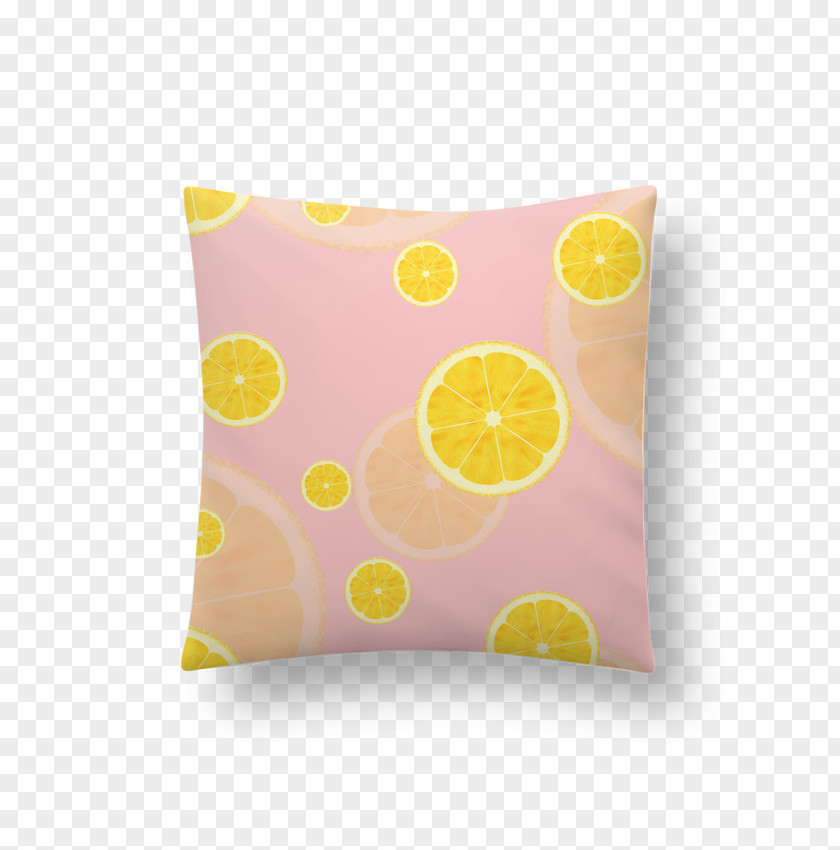 Lemon Juice Throw Pillows Cushion Rectangle PNG