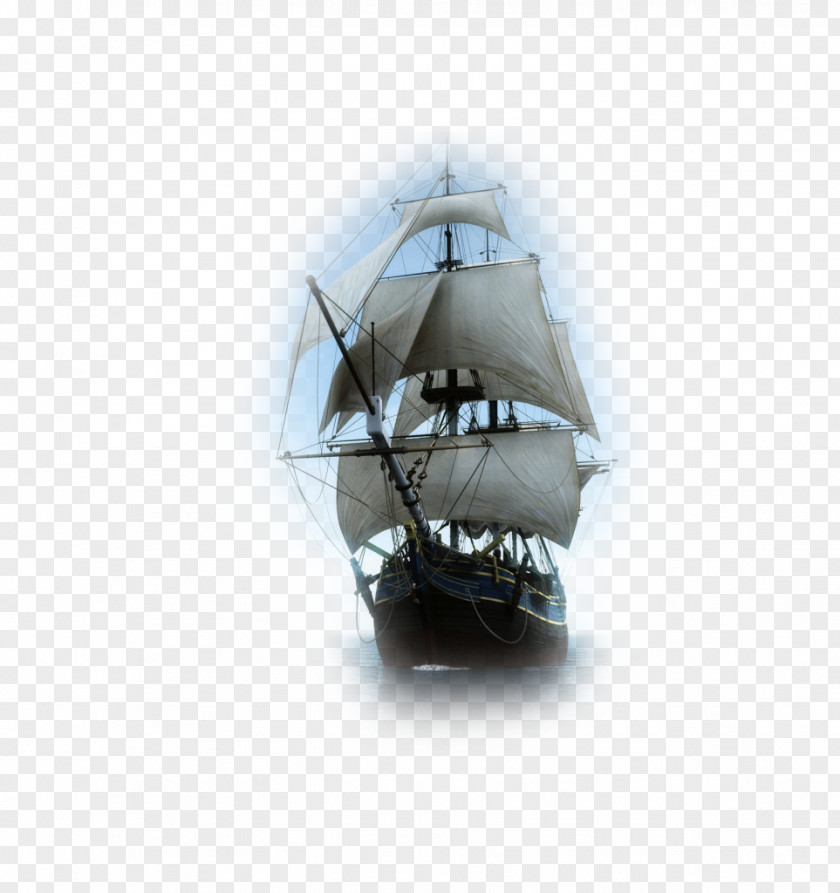 Pirate Sailing Ship Boat PNG