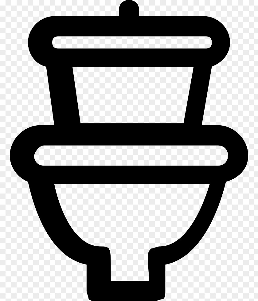 Toilet Black And White Defecation PNG