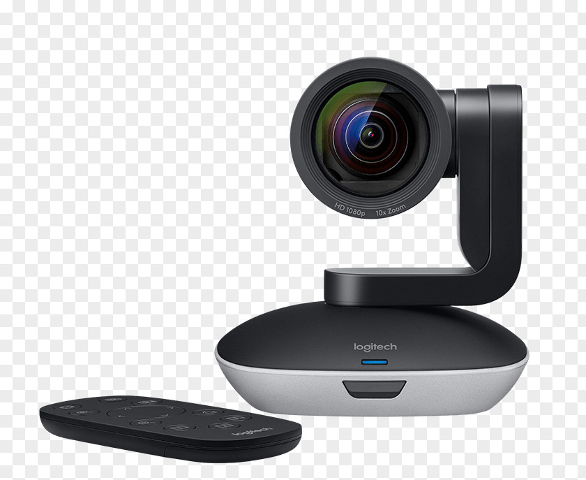 Camera Pan–tilt–zoom Full HD Webcam 1920 X 1080 Pix Logitech PTZ Pro Stand 1080p Video Cameras PNG