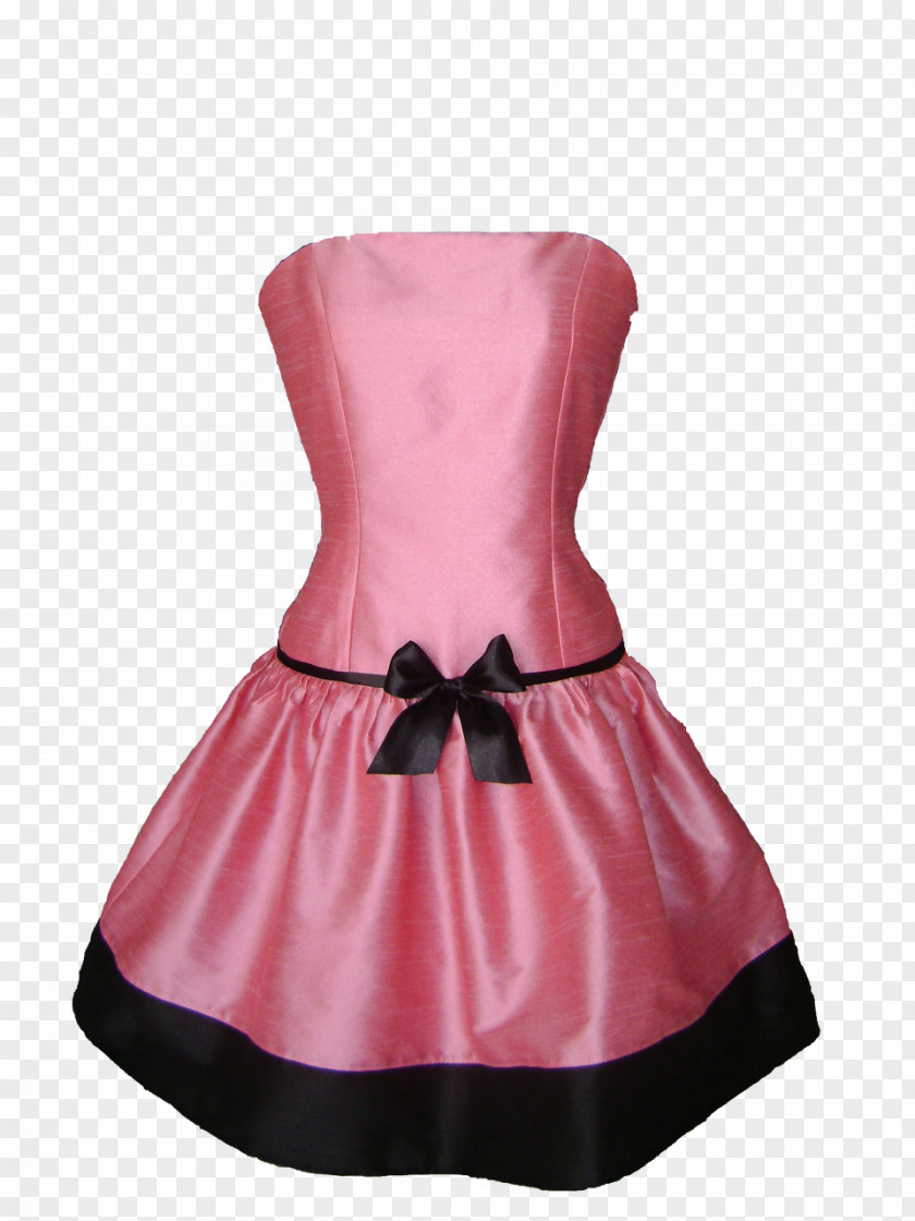Cocktail Dress Pink M PNG