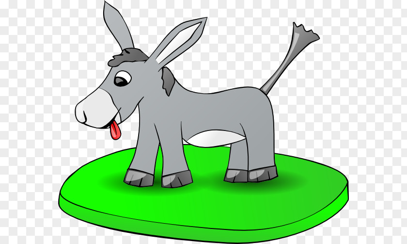 Free Donkey Clipart Mule Content Clip Art PNG