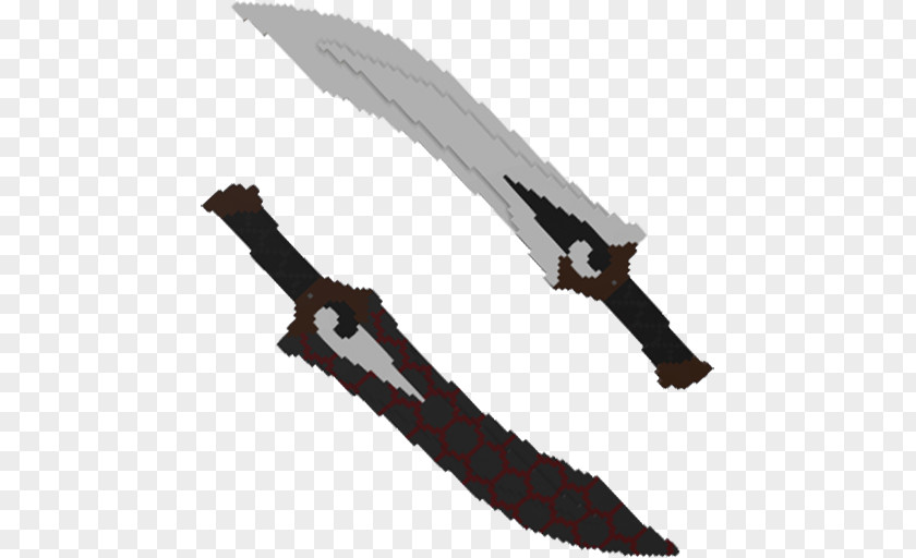 Minecraft Gun Mod Throwing Knife Sword Weapon PNG