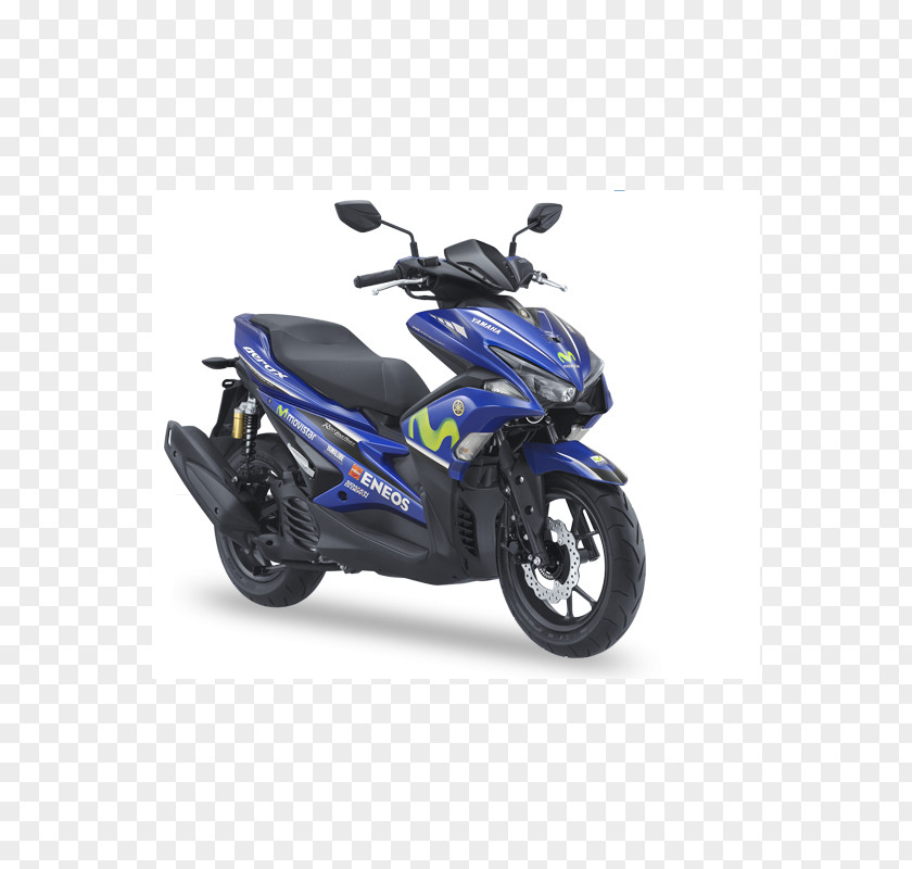 Motorcycle Yamaha FZ150i Movistar MotoGP Motor Company Aerox PNG