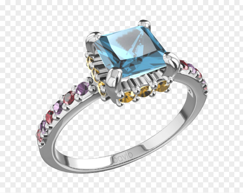 Sapphire Ring Earring Gemstone PNG