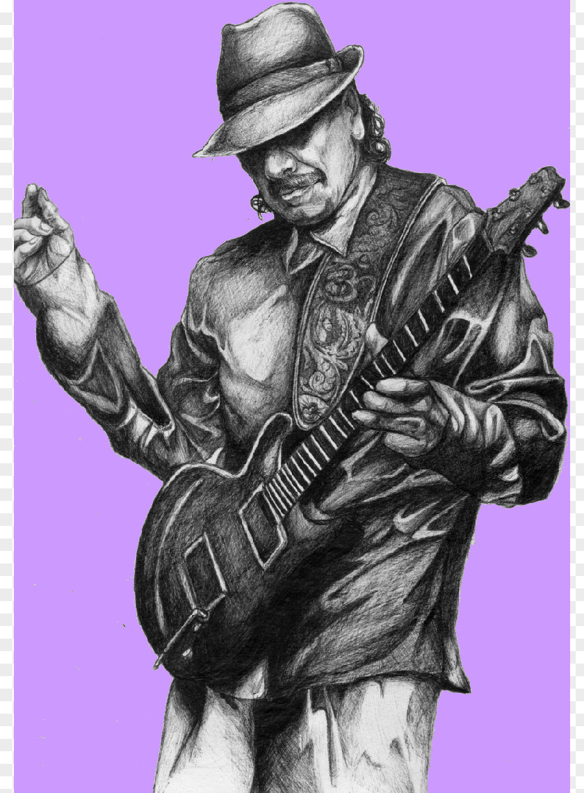 Supernatural Carlos Santana Drawing Musician PNG