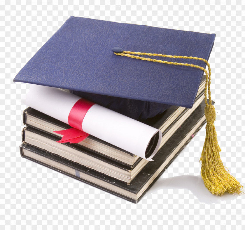 Bachelor Book Cap Certificate Student Diploma Bachelors Degree Academic PNG