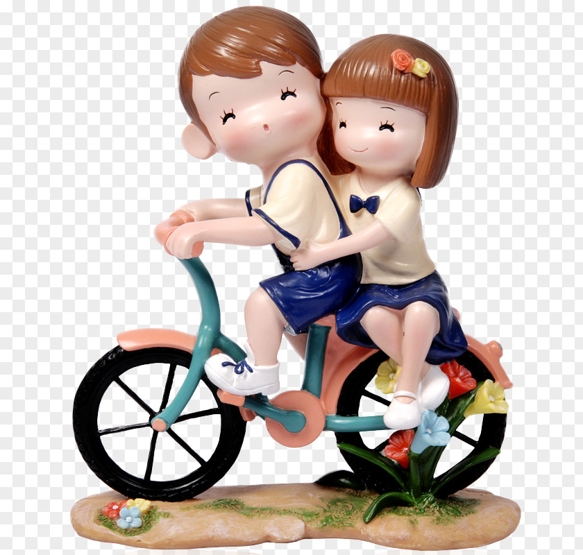 Cycling Couple Student Gift Significant Other Bicycle Romance Marriage PNG