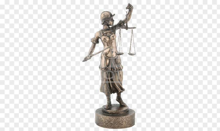 Sword Of Justice Statue Bronze Sculpture Lady PNG