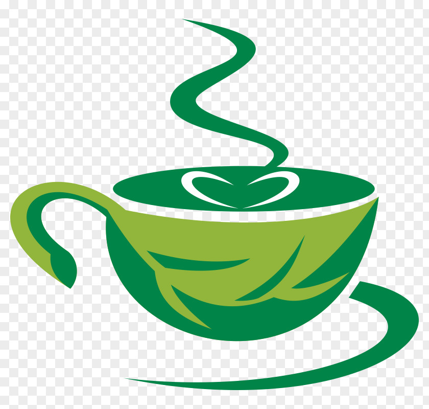 Coffee Cafe Cup Green Tea PNG