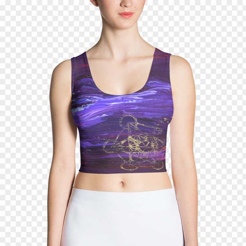 Crop Tops Top Clothing Fashion All Over Print PNG