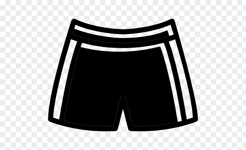 M Swimsuit Shorts Swim Briefs Underpants Black & White PNG