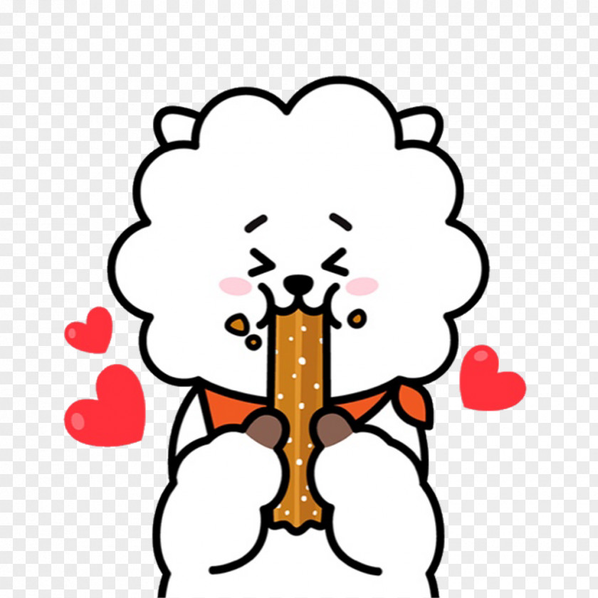 Mochi Background BTS IPhone 6S Image Line Friends Sticker PNG