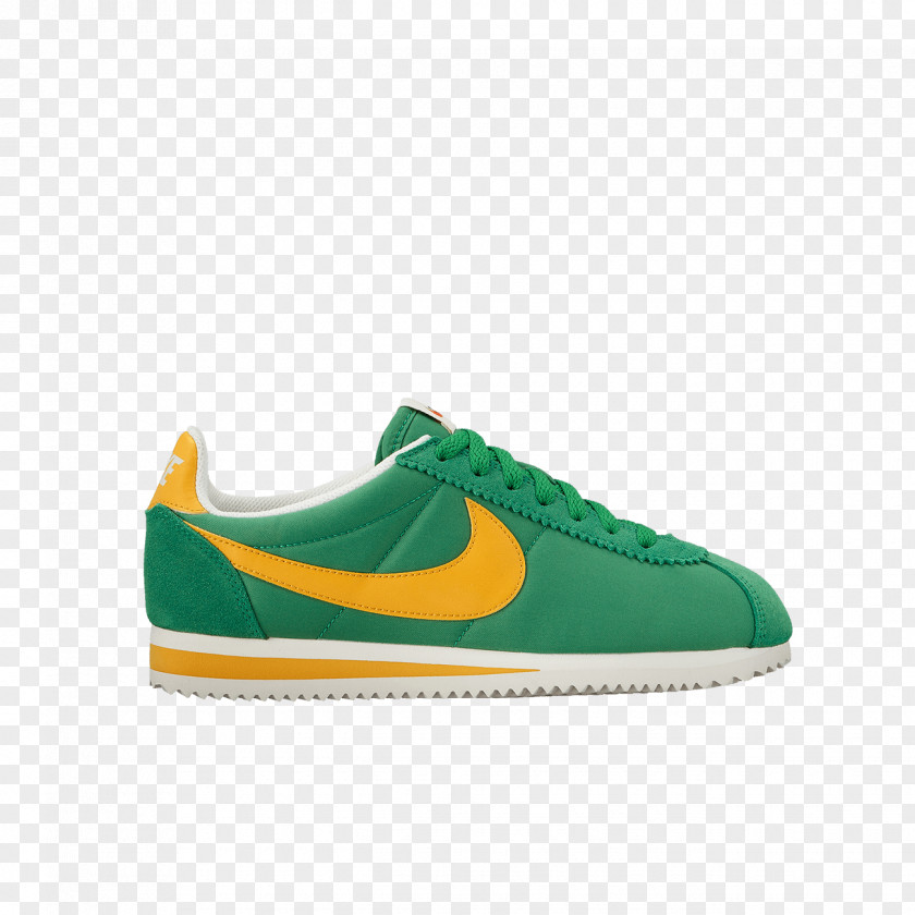 Nike Sneakers Cortez Green Shoe PNG