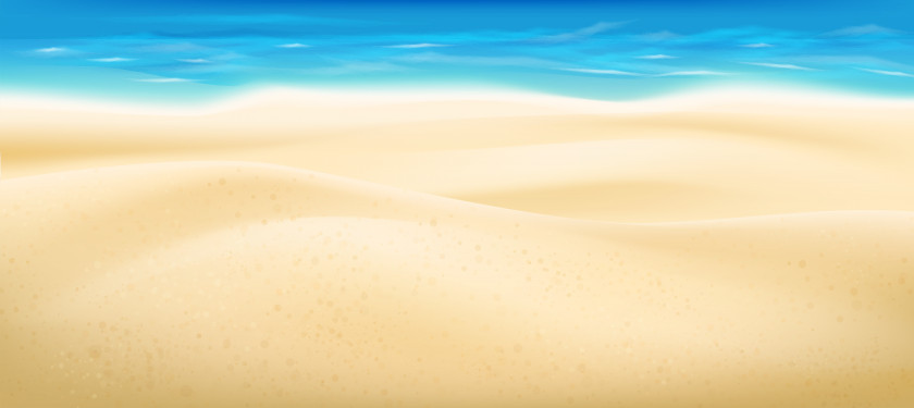 Sea And Sand Clip Art Image Sky Morning Ecoregion Wallpaper PNG