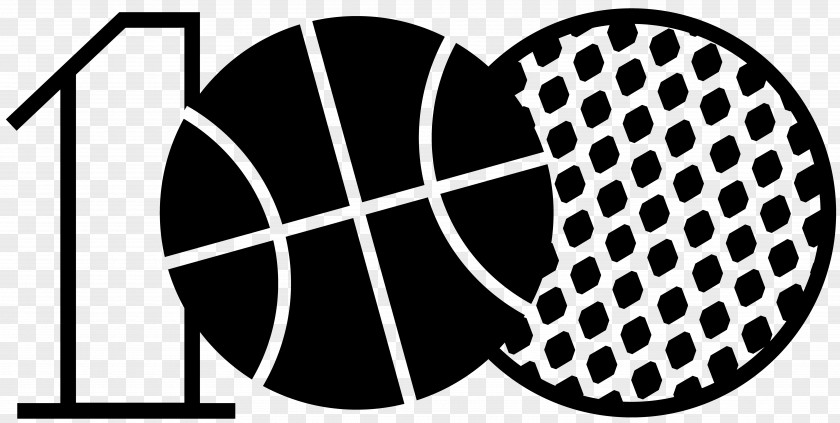 Basketball Polka Dot Microphone PNG