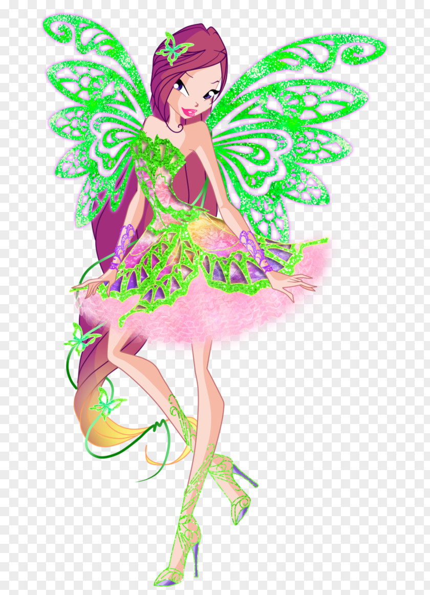 Fairy Barbie Fashion Illustration PNG