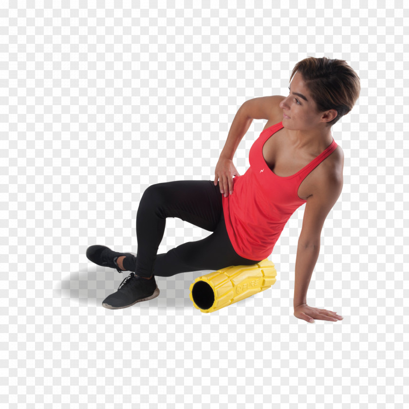 Foam Roller Pure2Improve Massage P2I Physical Fitness Kinesiology Level Temuco Natural Warrior Mat PNG