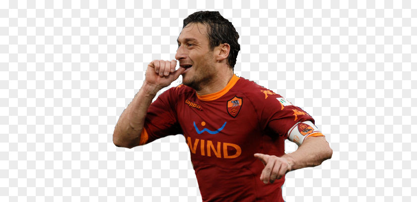 Football Francesco Totti A.S. Roma Jersey Player PNG