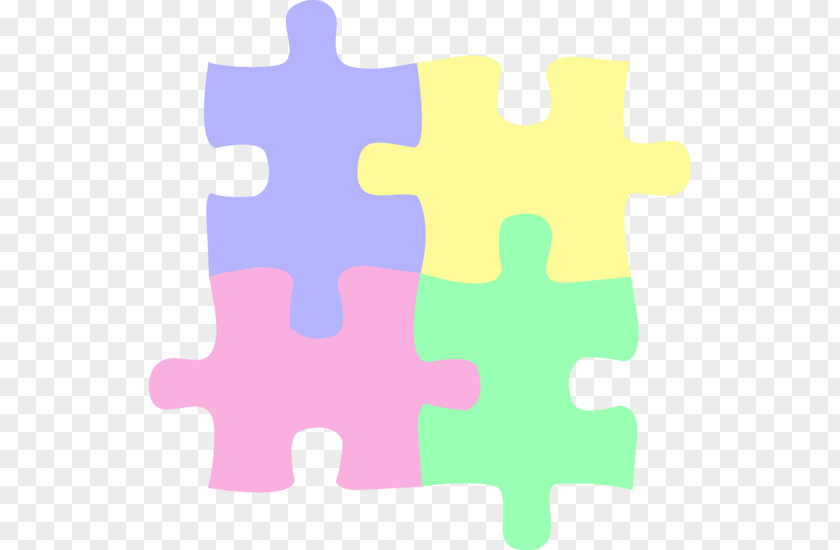 Pastel Cliparts Jigsaw Puzzle Autistic Spectrum Disorders Autism Child Game PNG