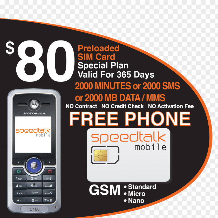 Prepaid Calling Cards Feature Phone Motorola C168i Prepay Mobile Text Messaging Subscriber Identity Module PNG