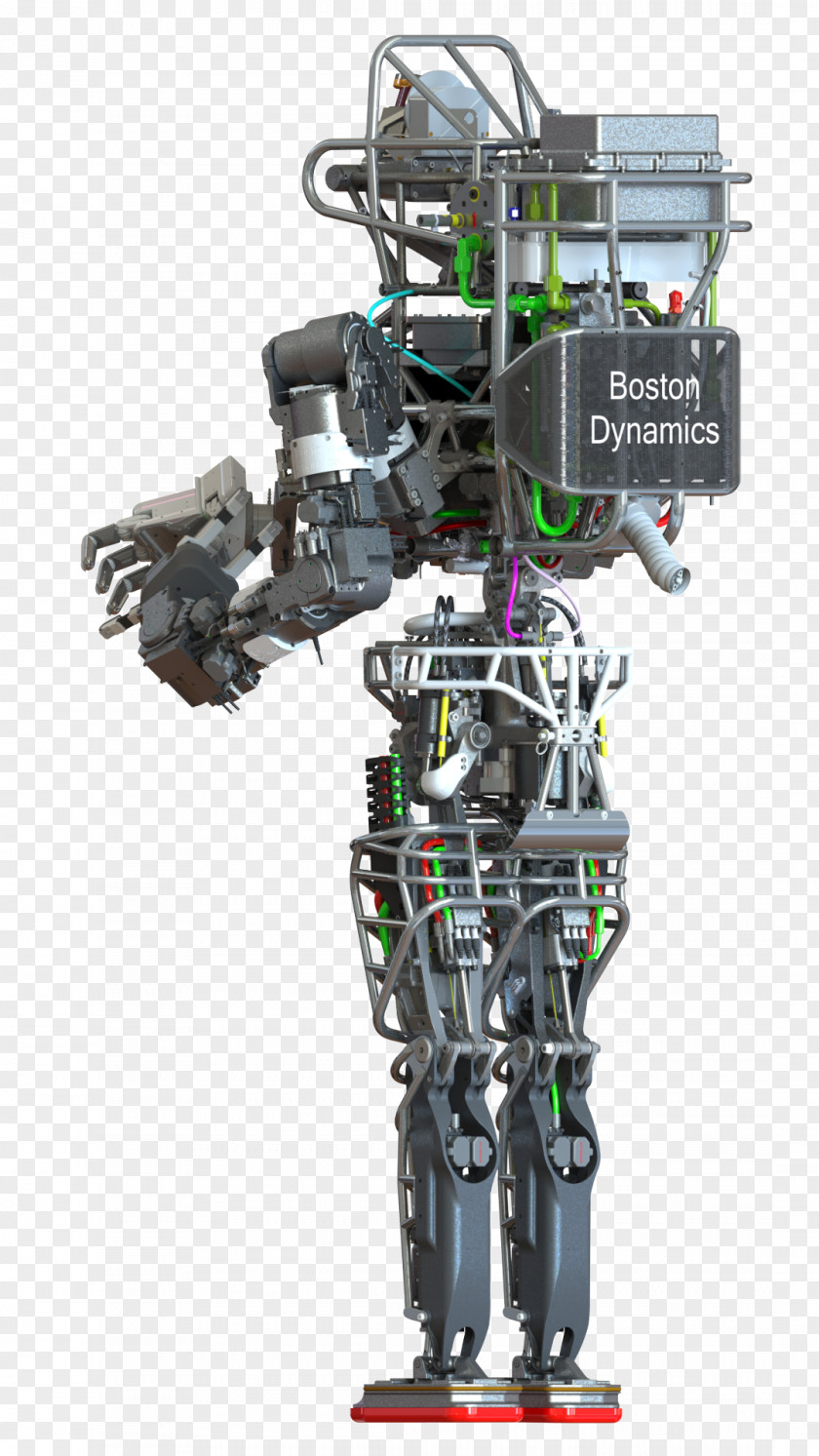 Robot Atlas Humanoid Military DARPA Robotics Challenge PNG