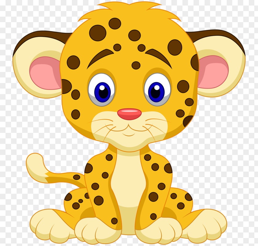 Safari Leopard Tiger Clip Art PNG