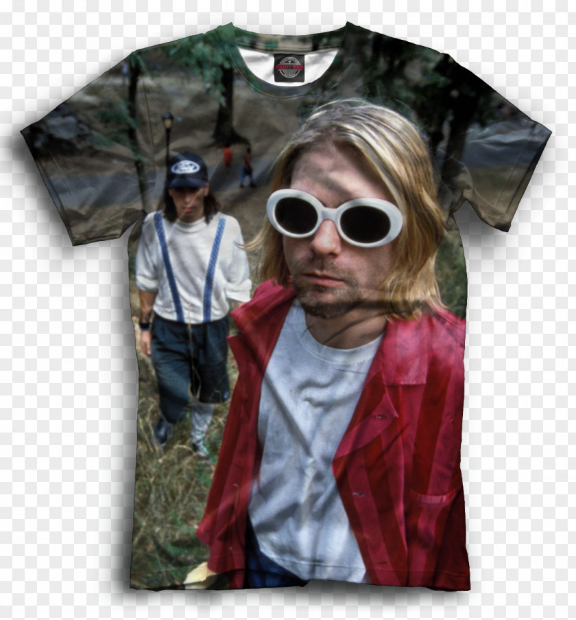 T-shirt Kurt Cobain Nirvana Drawing Grunge PNG