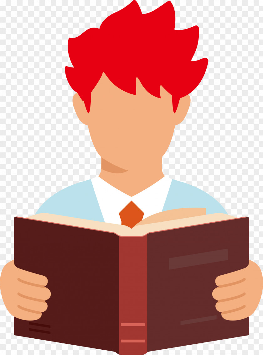 Teacher Reading Book PNG