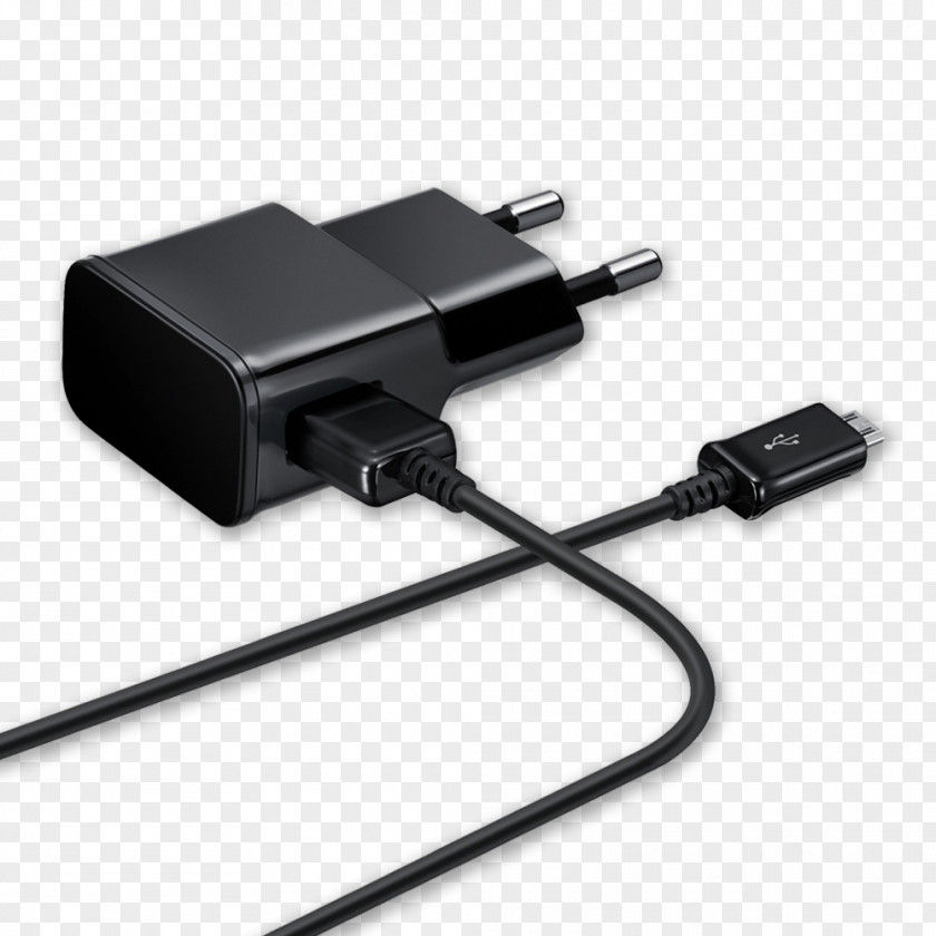 USB Battery Charger Samsung Galaxy Micro-USB Qi PNG