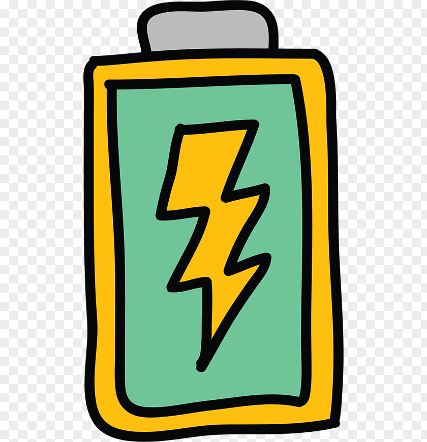 Cartoon Battery Clip Art PNG