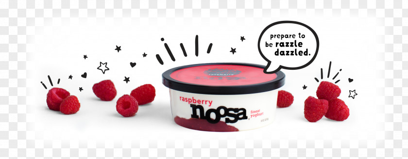 Raspberry Noosa Yoghurt Fruit Brand PNG