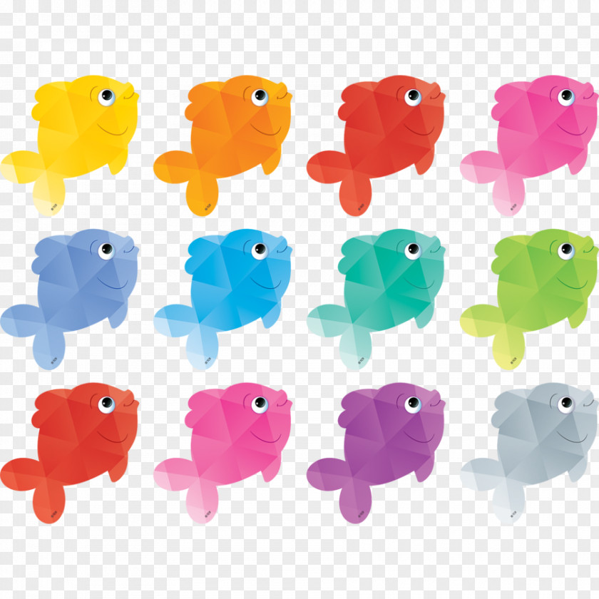 To Scribble Or Cut Fish Color Red Classroom Label PNG
