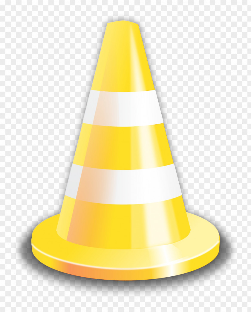 Witch Hat Yellow Cone PNG