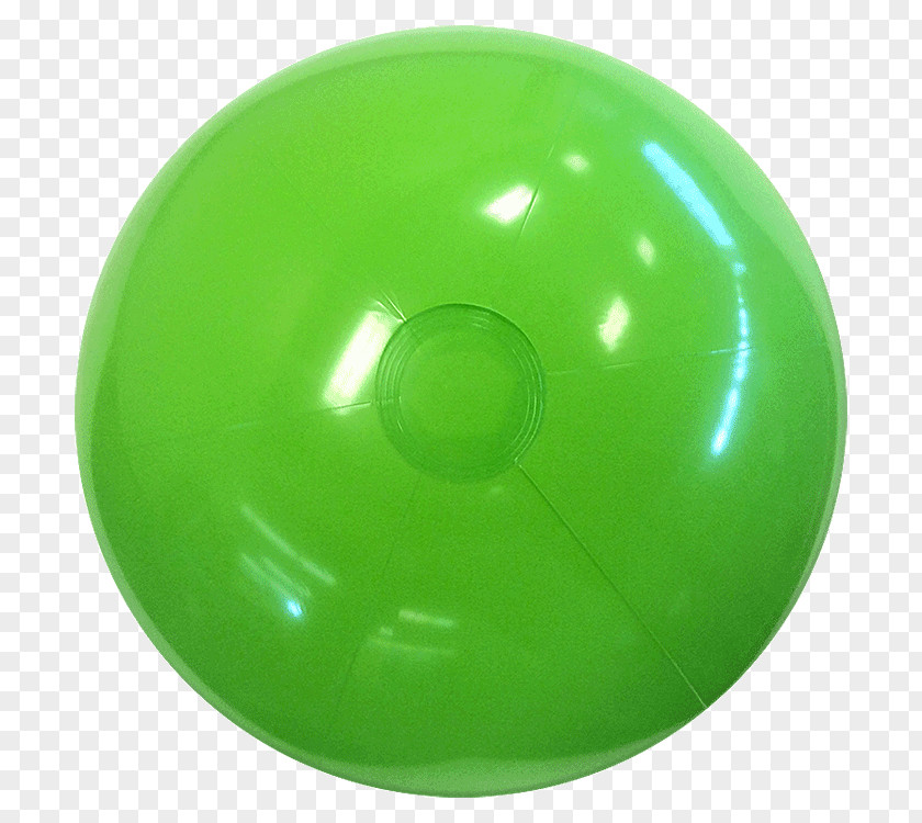24'' Solid Orange Beach Ball Product DesignRainbow Green Plastic Beachballs PNG