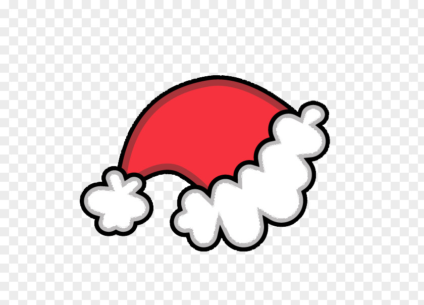 Christmas Hats Flat Material Window Santa Claus PNG