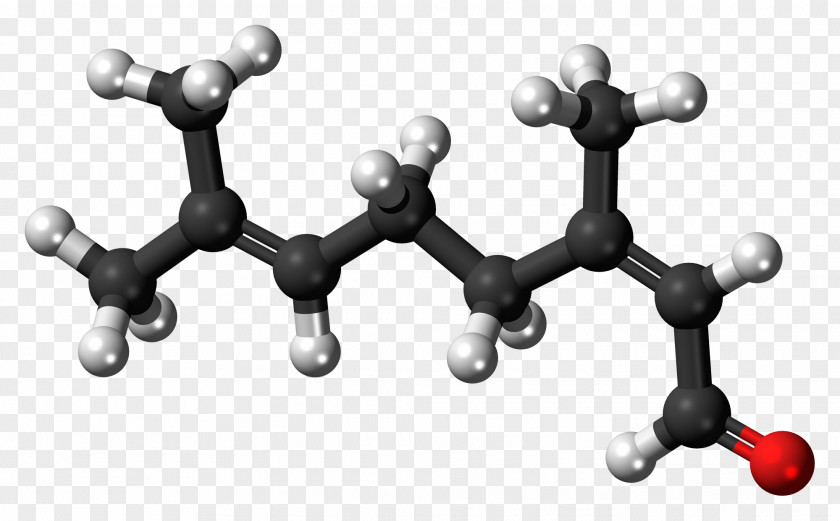 Citral Terpene Cannabinoid Molecule Myrcene PNG