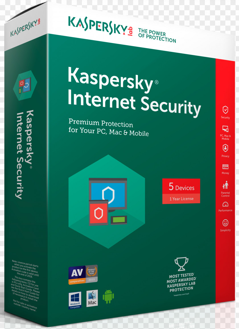 Computer Kaspersky Internet Security Antivirus Software Macintosh Anti-Virus Lab PNG