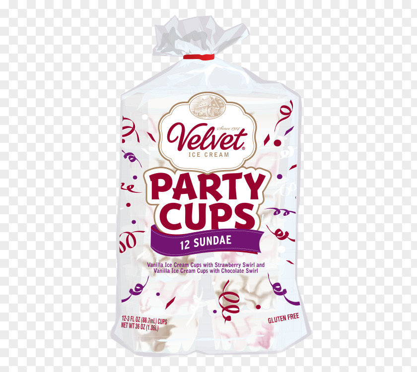 Ice Cream Velvet Company Sundae Flavor Cup PNG