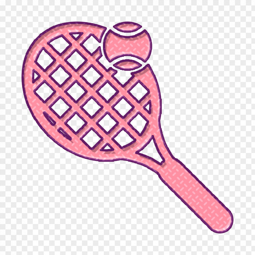 Racket Icon Sport Icons Tennis Raquet And Ball PNG