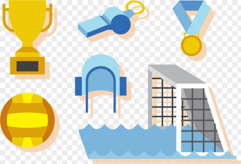 Vector Sports Equipment Euclidean Water Polo PNG