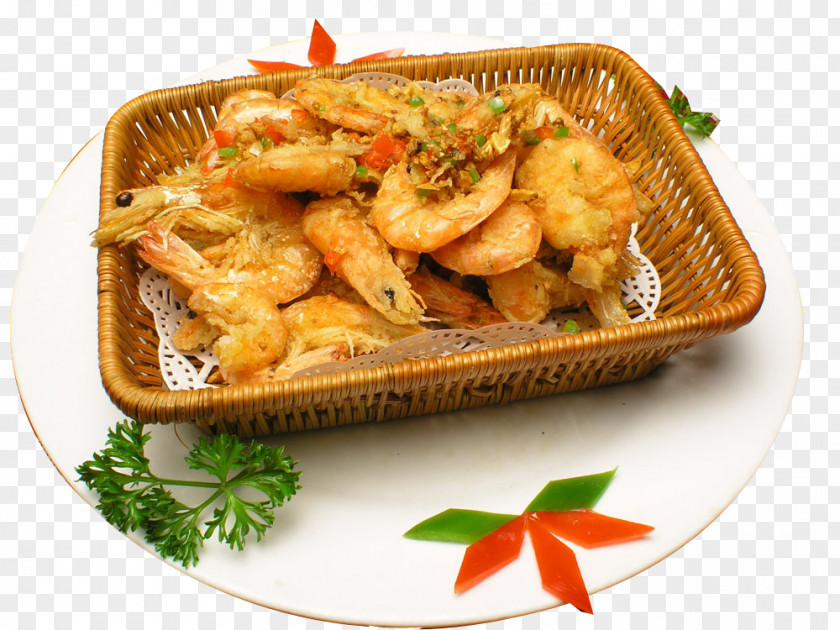 A Salt And Pepper Shrimp Picture Material Caridea Fried Prawn Chinese Cuisine Deep Frying PNG