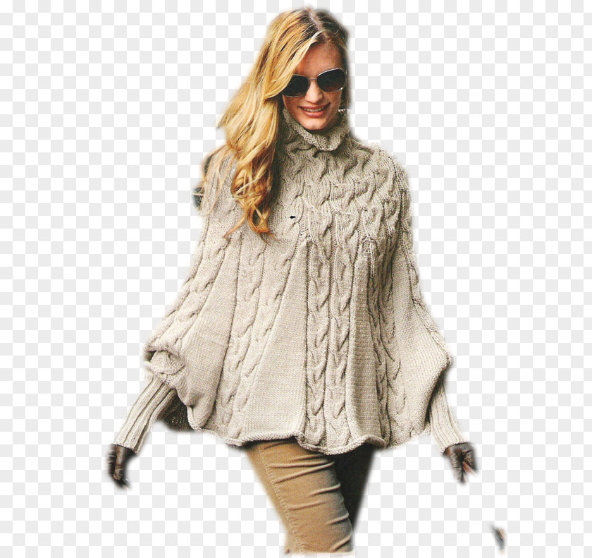 Alleecenter Hamm Poncho Sweater Knitting Cape Sleeve PNG
