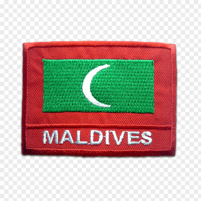 Flag Embroidered Patch Of The Maldives PNG