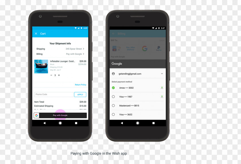 Mobile Payment Google I/O Pay Send PNG